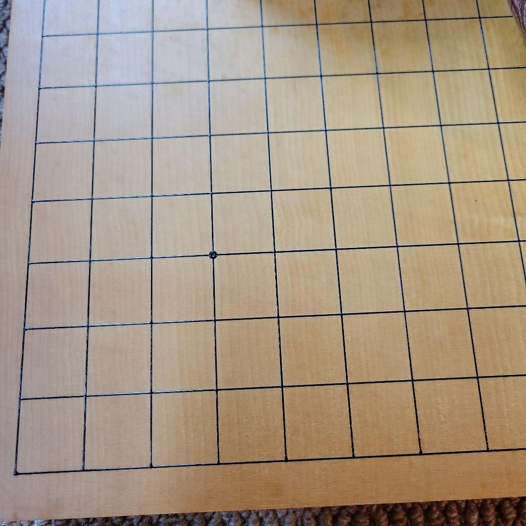 高級碁盤(1枚板)と那智黒蛤碁石セット