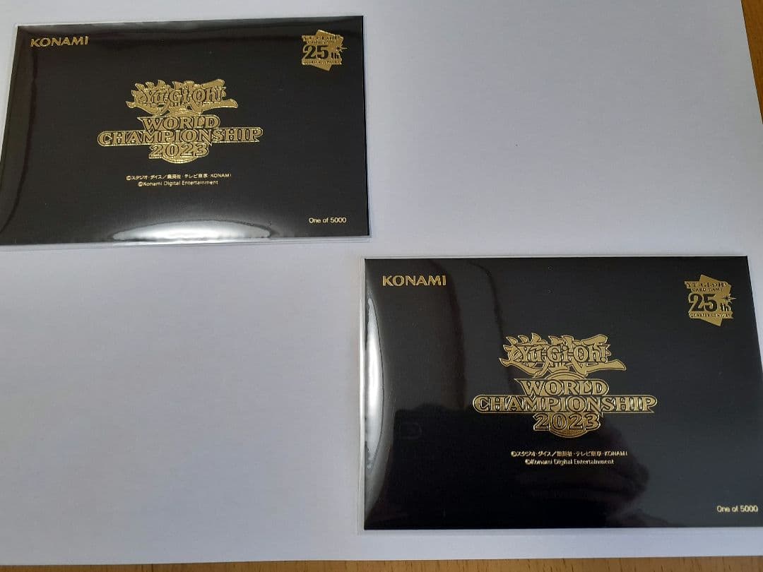 遊戯王 WCS2023 ブラックマジシャンガール 魔法の筒 25th 未開封