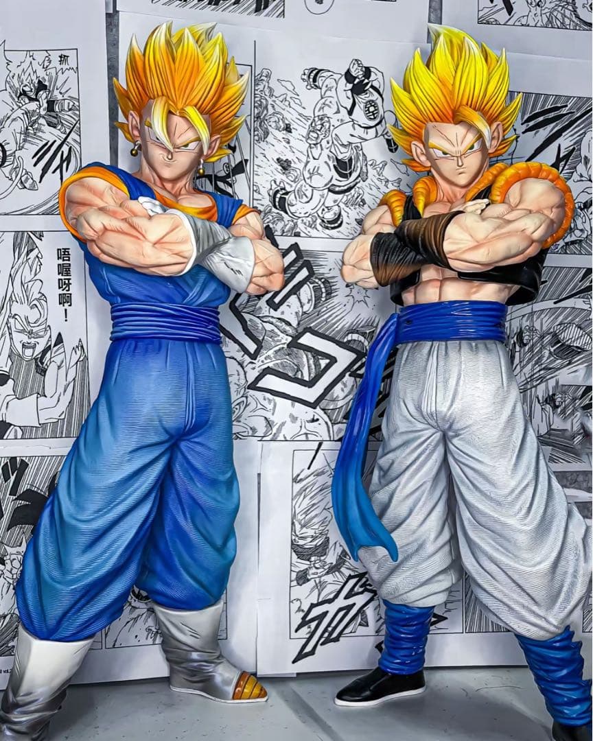 ドラゴンボール ゴジータ ベジット フィギュア 2個セット 黄