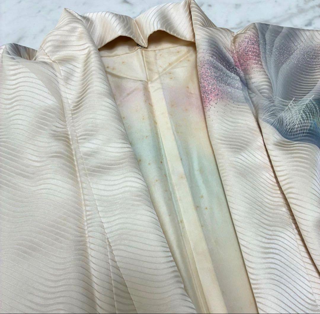 成人式 振袖 フルセット】正絹 孔雀 秋山庄太郎デザイン - メルカリ