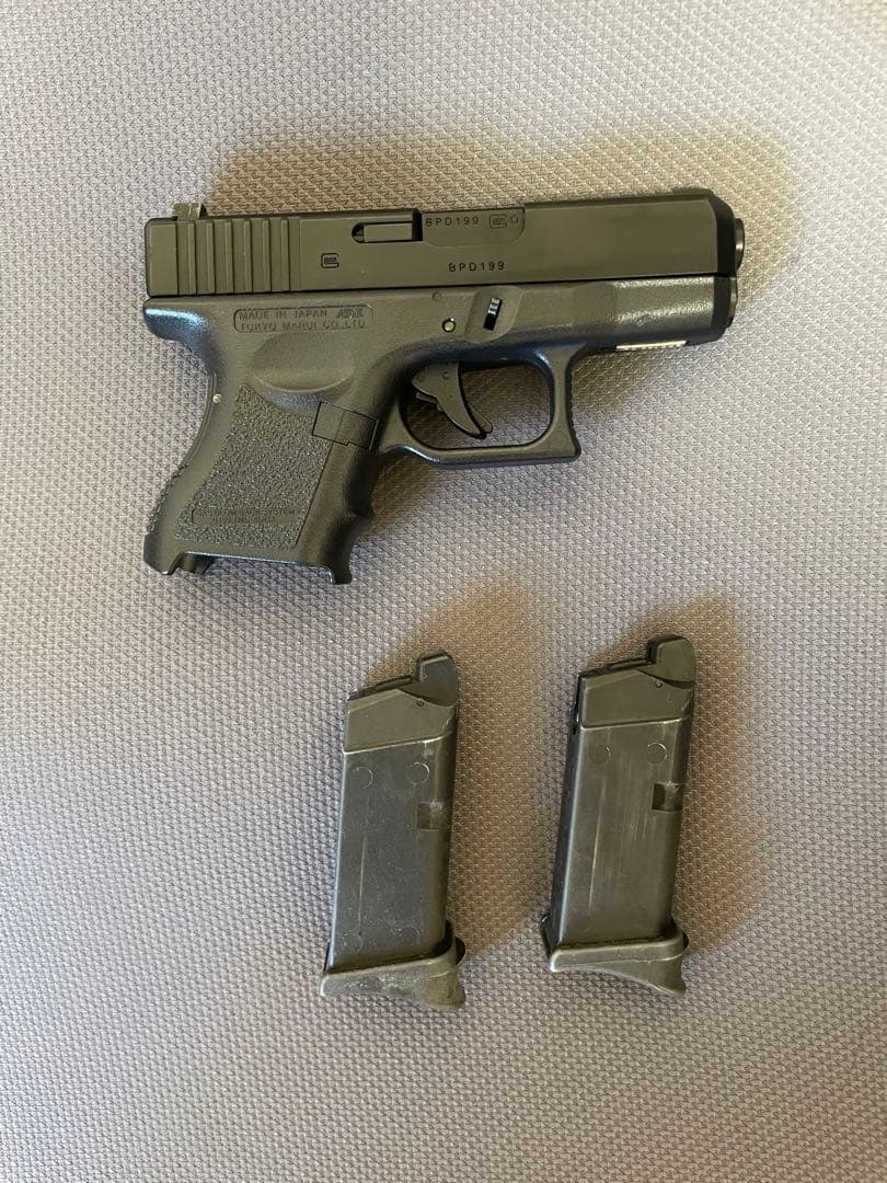 東京マルイ GLOCK26 GBB ガスブローバック 本体＋マガジン2つ TOKYO MARUI（東京マルイ） フルセット グロック26 ガスブローバック