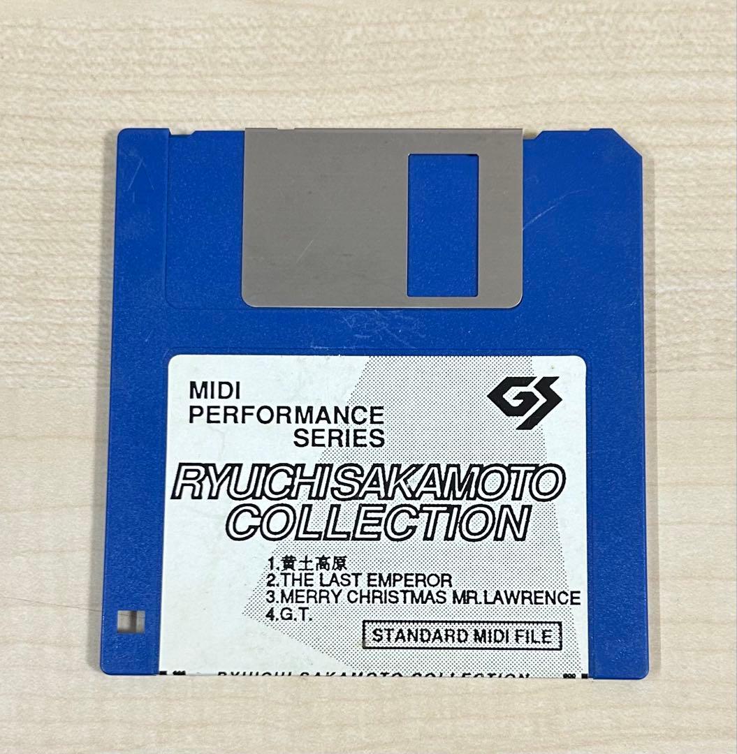 MIDI data 坂本龍一 フロッピーディスク リットーミュージック版