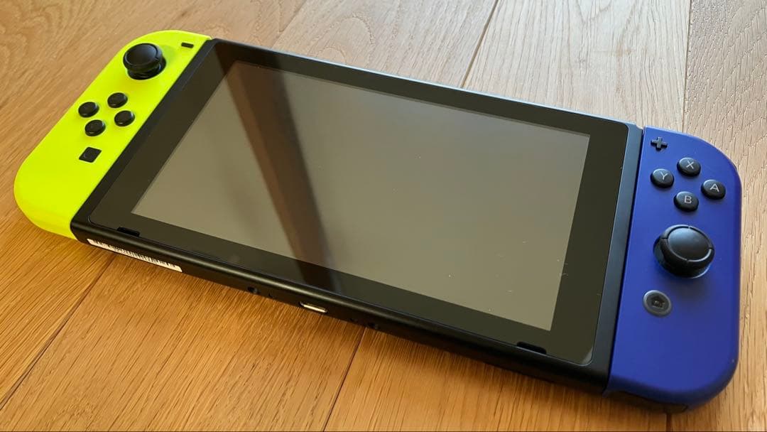 美品！Nintendo Switch 本体 付属品あり 箱付き イエロー/ブルー