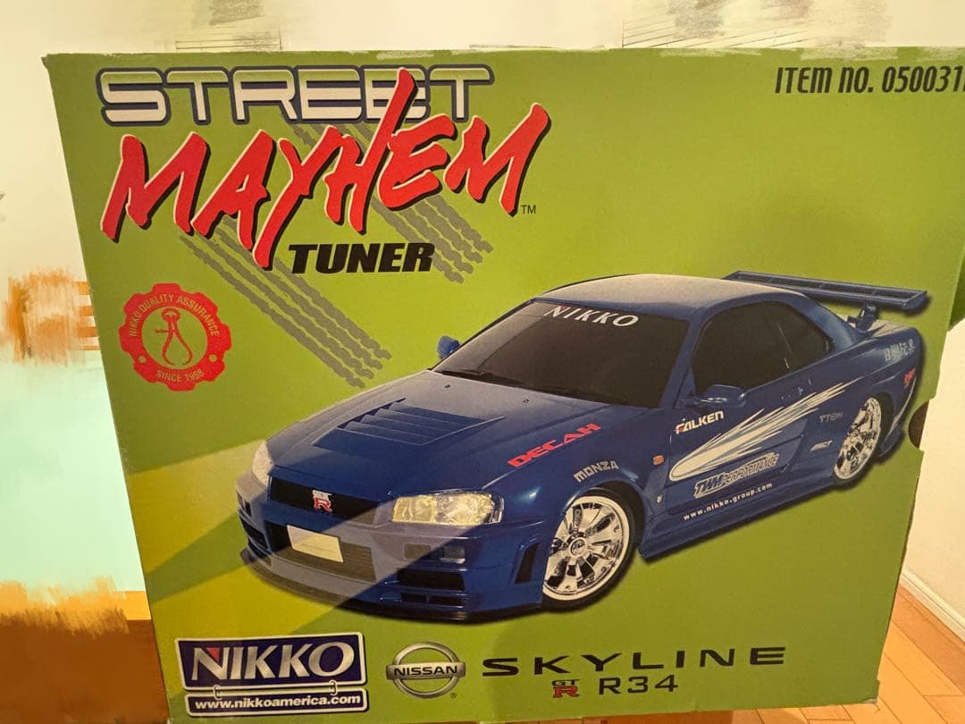 NIKKO 1/5 NISSAN スカイライン GTR R34 巨大ラジコン - メルカリ