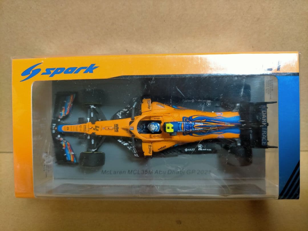 SPARK 1/43 マクラーレン F1 MCL ノリス 2021 アブダビ
