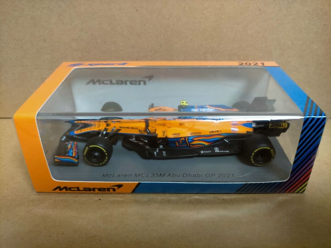 SPARK 1/43 マクラーレン F1 MCL ノリス 2021 アブダビ