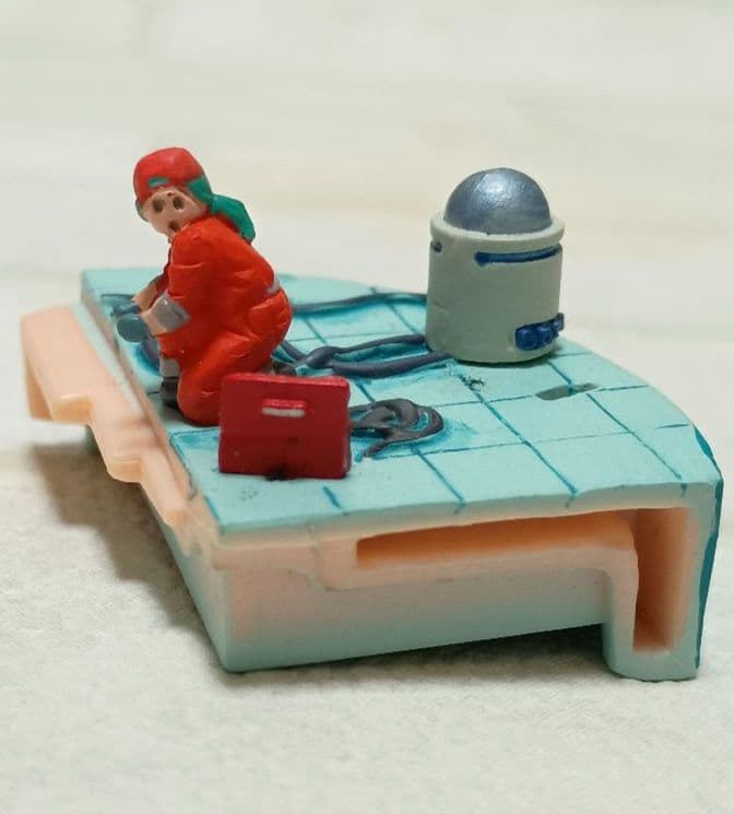 ドラカプ　ボーナスパーツ タイムマシン　ブルマ ＆ トランクス　ドラゴンボール