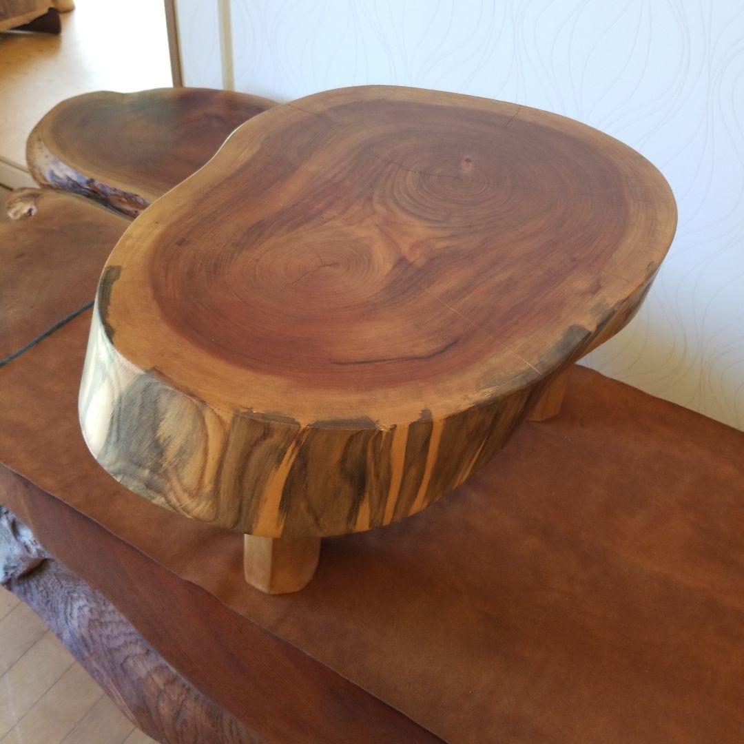 M*様 サイドテーブル《欅けやき》3本脚