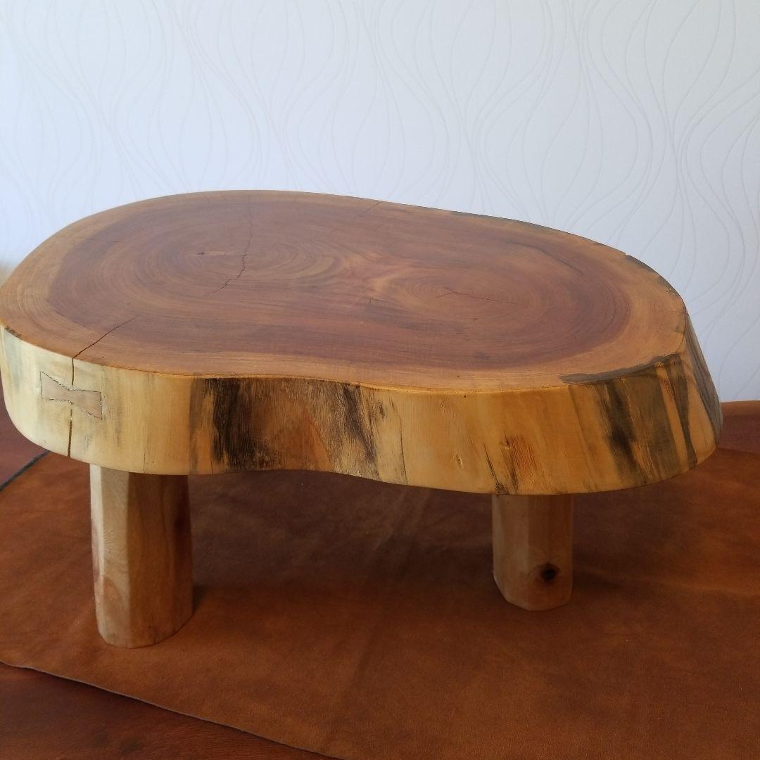 M*様 サイドテーブル《欅けやき》3本脚