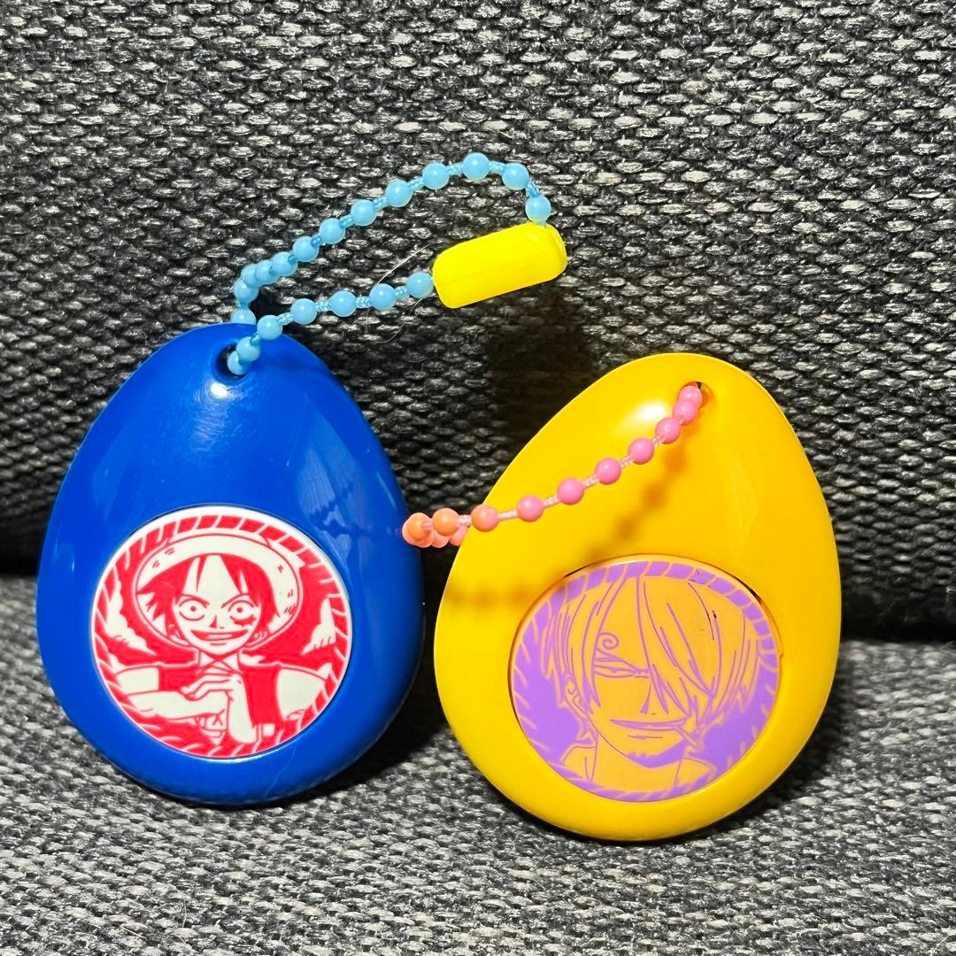 ワンピース サウンドドロップ キーホルダー ルフィ サンジ - メルカリ