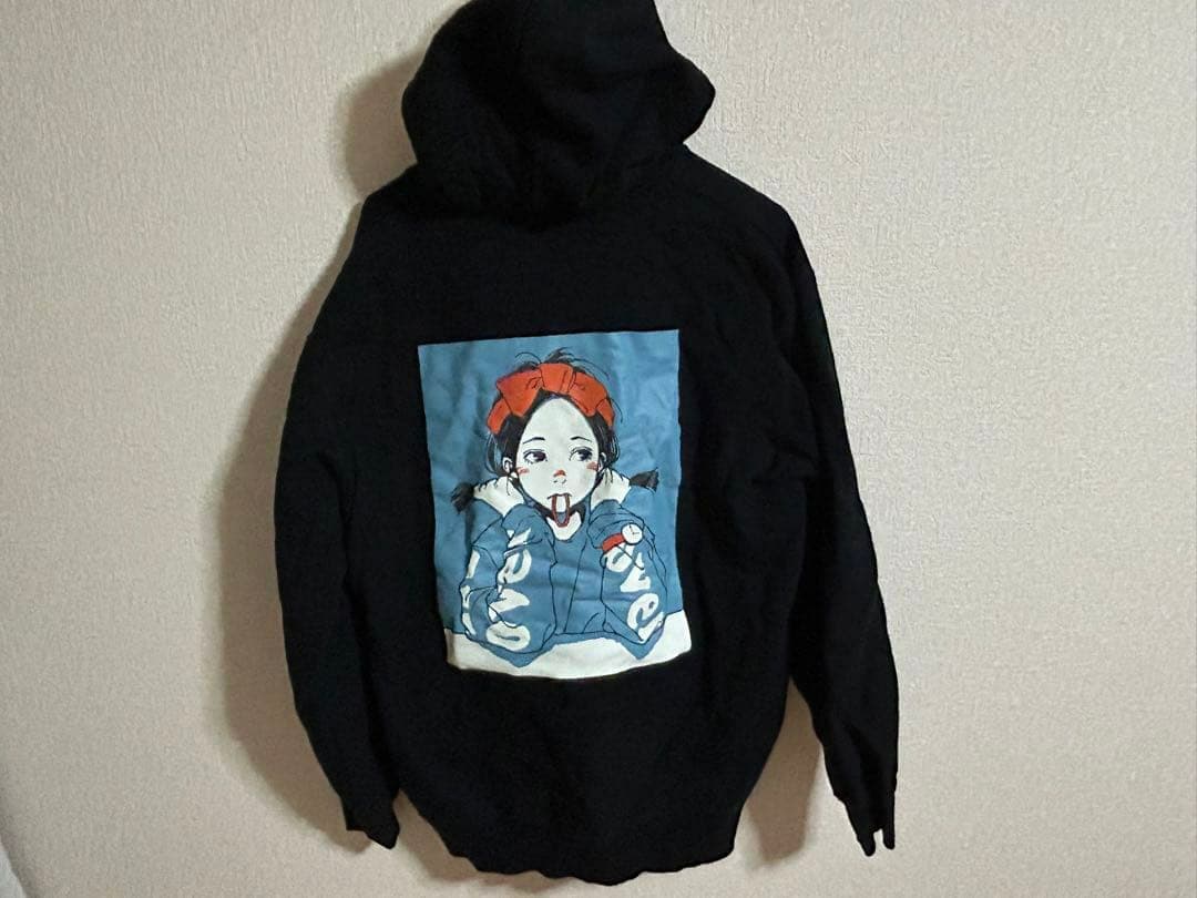 BiS オーバープリント overprint コラボ パーカー XL 古塔つみ