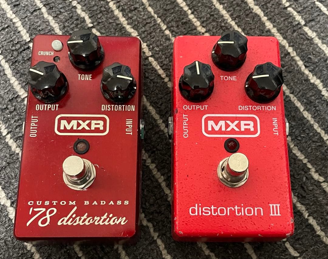 MXR Distortion 2種セット MXR Distortion 2種セット MXR Distortion 2種セット