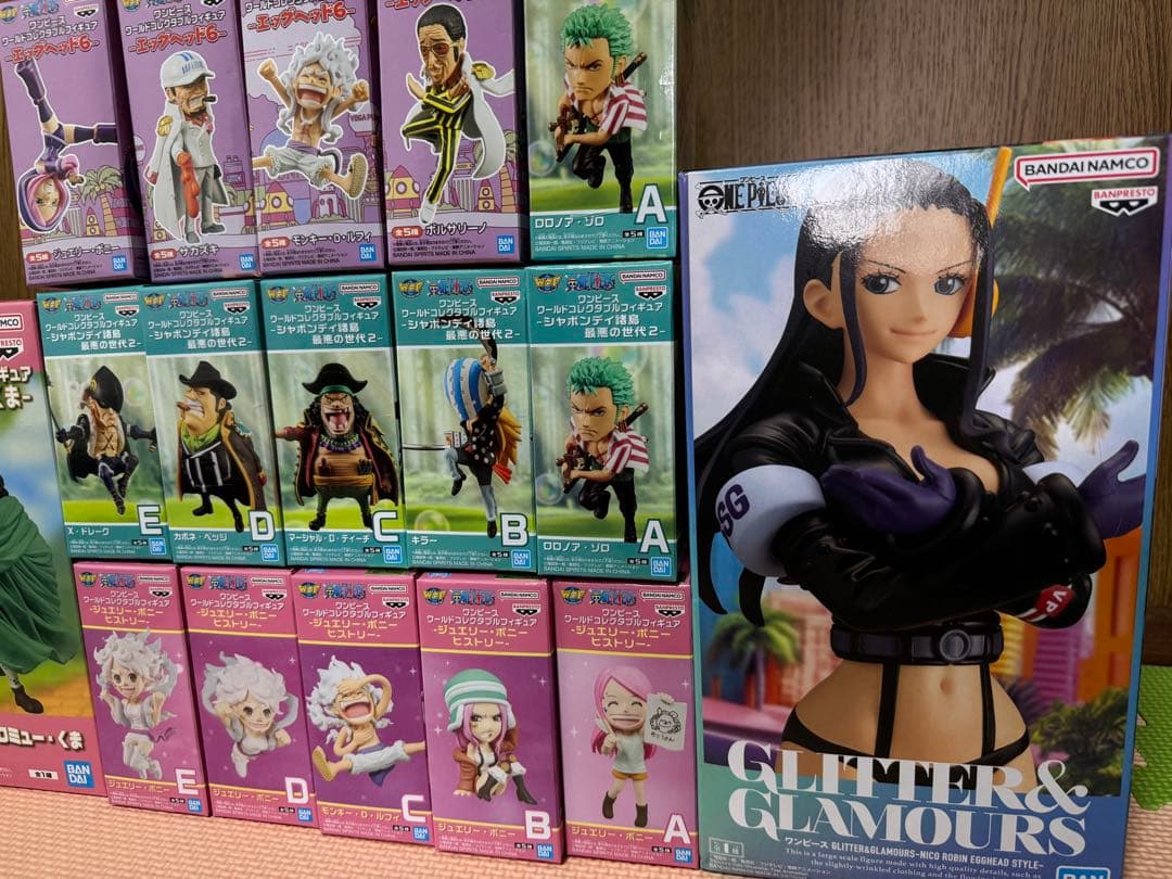 ワンピース フィギュア17体セット ONE PIECE まとめ売り - メルカリ