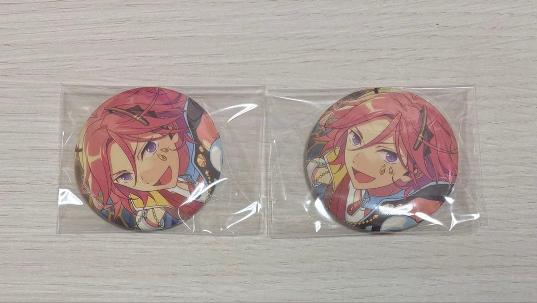 あんスタ Crazy:B 桜河こはく テーマスカウト缶バッジ - メルカリ