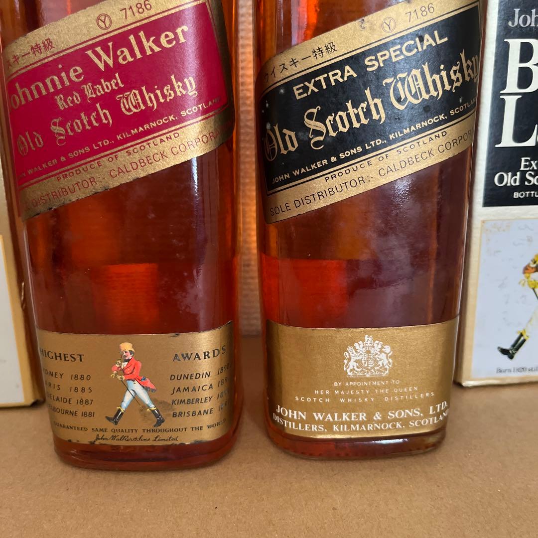 ジョニーウォーカー ブラック レッド 古酒 760