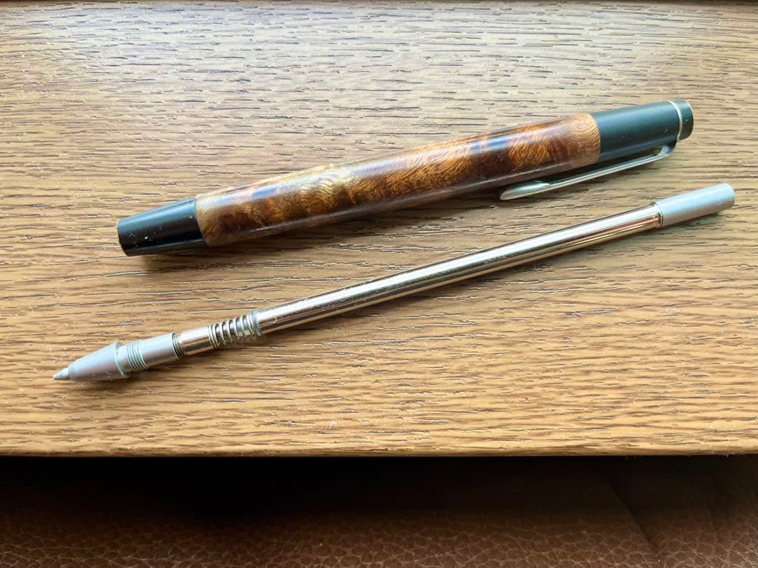 旧型野原工芸店舗限定マーブルウッド[固定式口金セット]