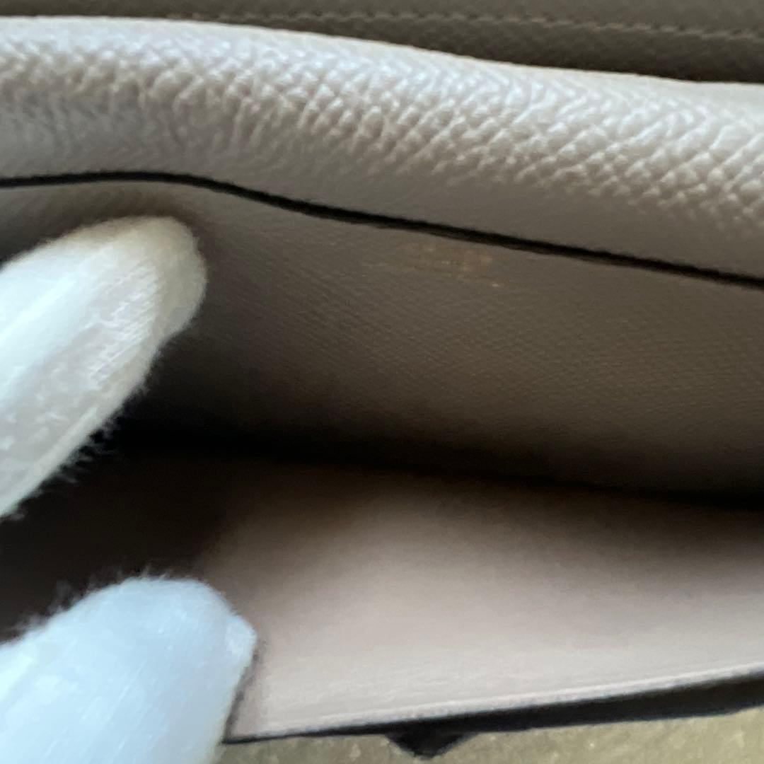 HERMES べアン　長財布　美品