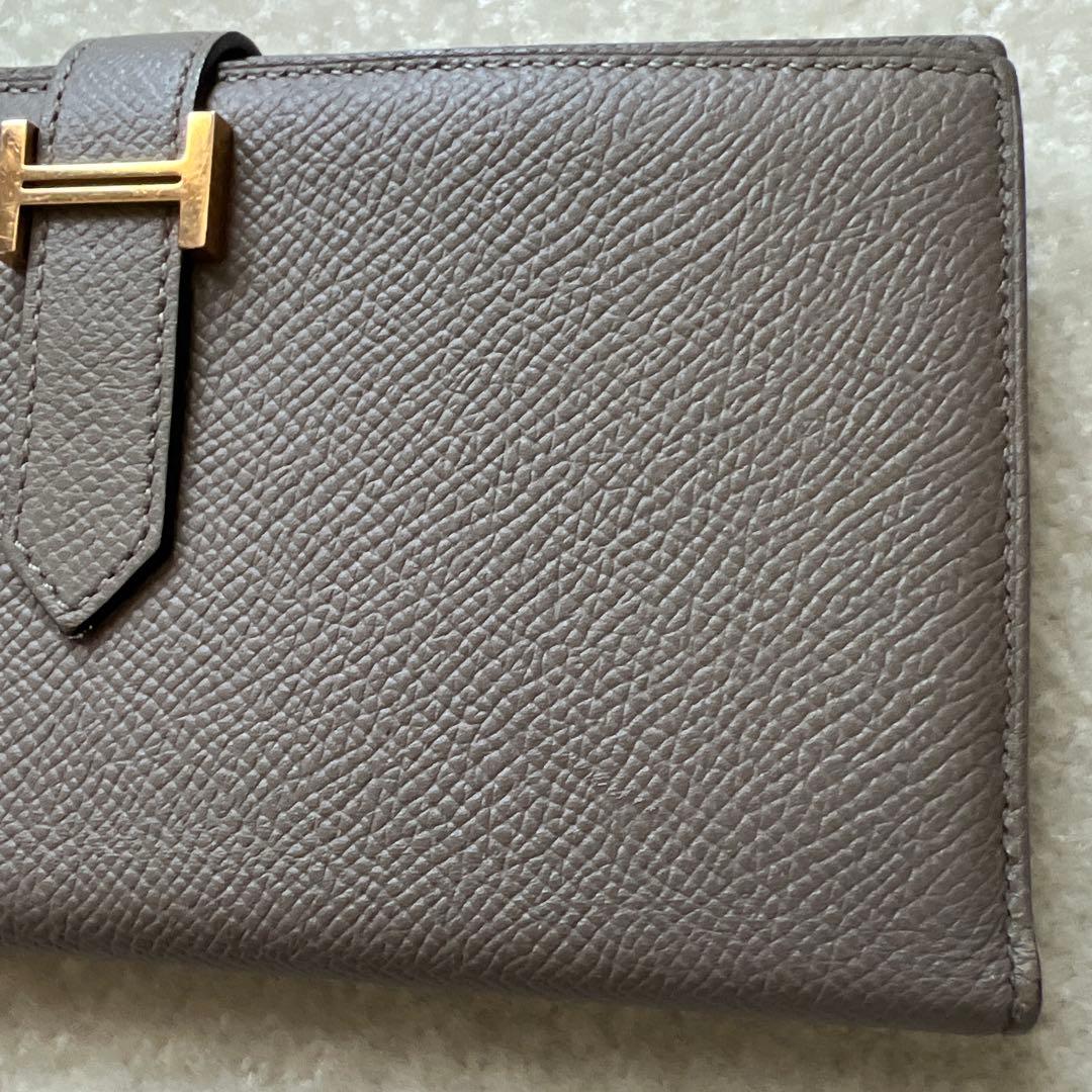 HERMES べアン　長財布　美品