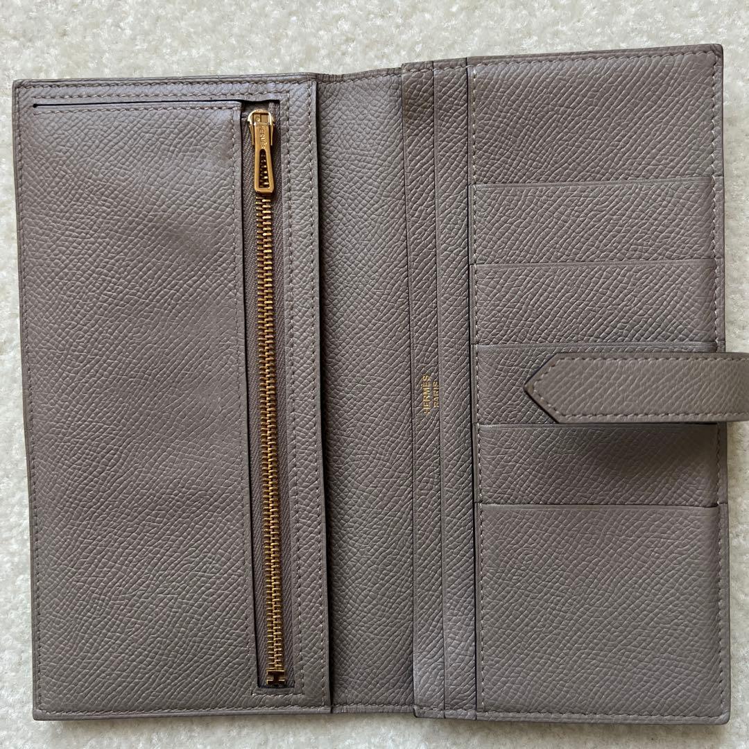 HERMES べアン　長財布　美品