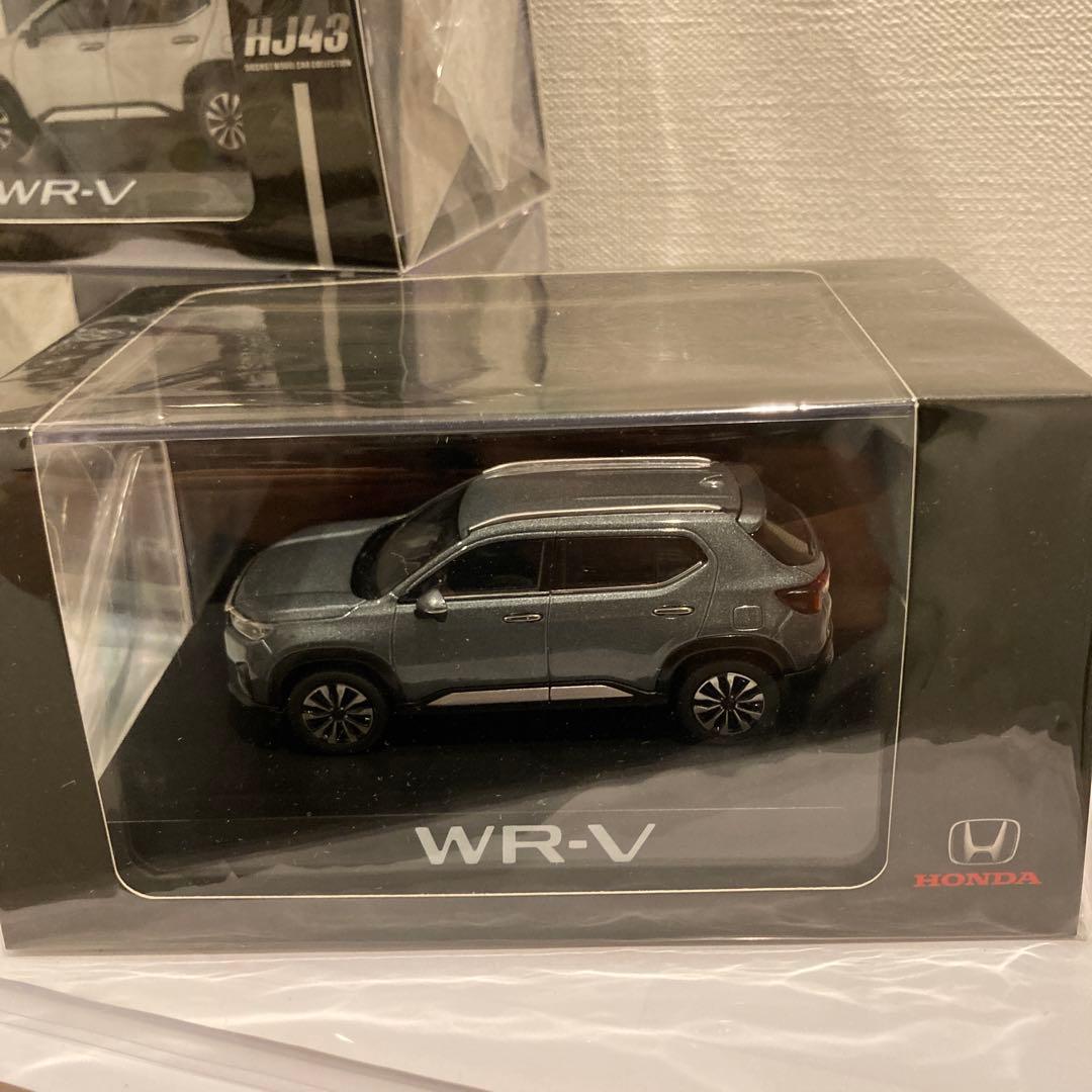 WR-V 1／43ミニカー４台セット ホワイト・レッド・グレー ・黒ホンダ非売品