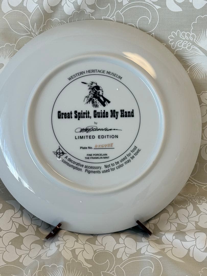 フランクリンミントGreat Spirit, Guide My Hand 限定版