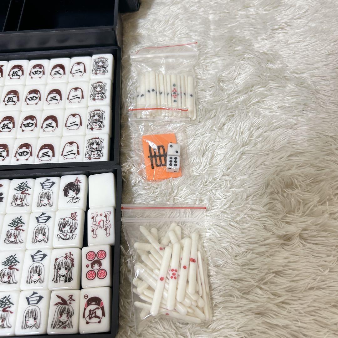 咲-Saki- 麻雀牌 フルセット 専用ケース付き スクウェアエニックス