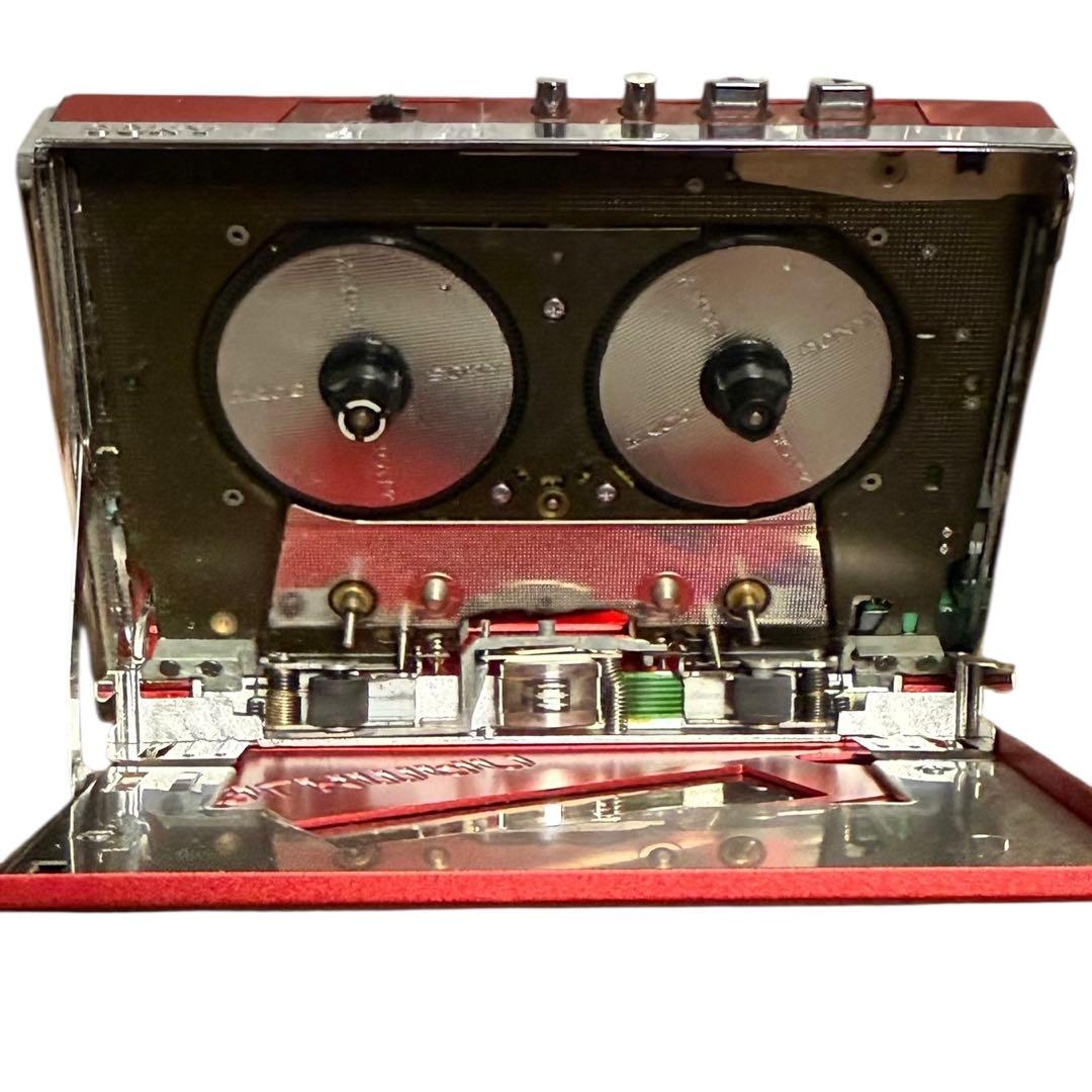 SONYウォークマン WM-101 ジャンク品 赤レア Sony Walkman WM-101 in