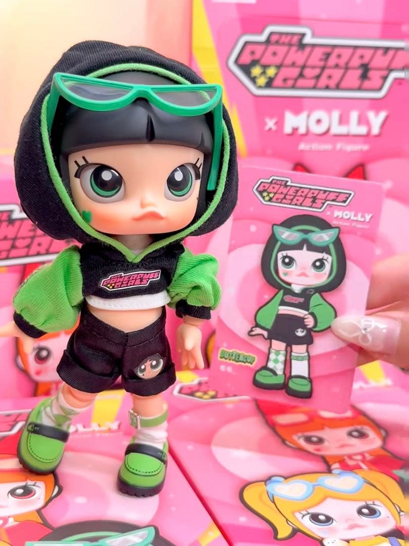 コ*レ様 Molly × The Powerpuff Girls アクションフィ