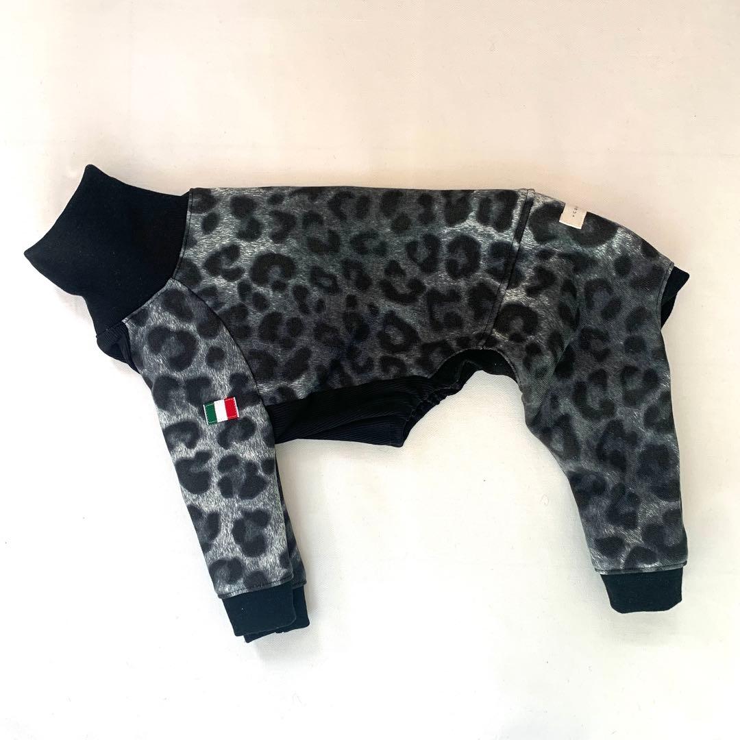 チコリ 様専用 イタグレ服 ロンパース スウェット レオパード 5点