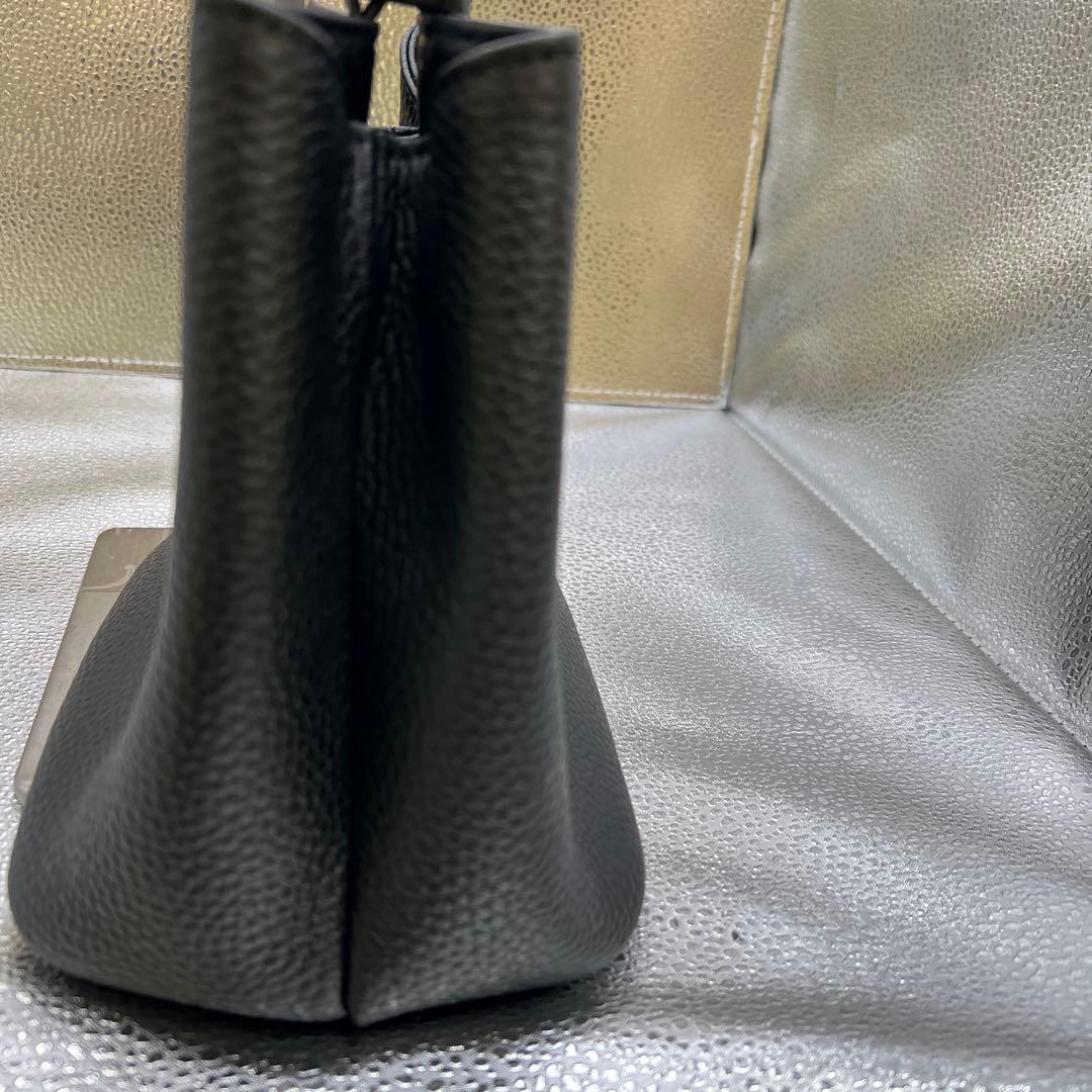 HushTug（ハッシュタグ）の巾着レザーバッグ超美品