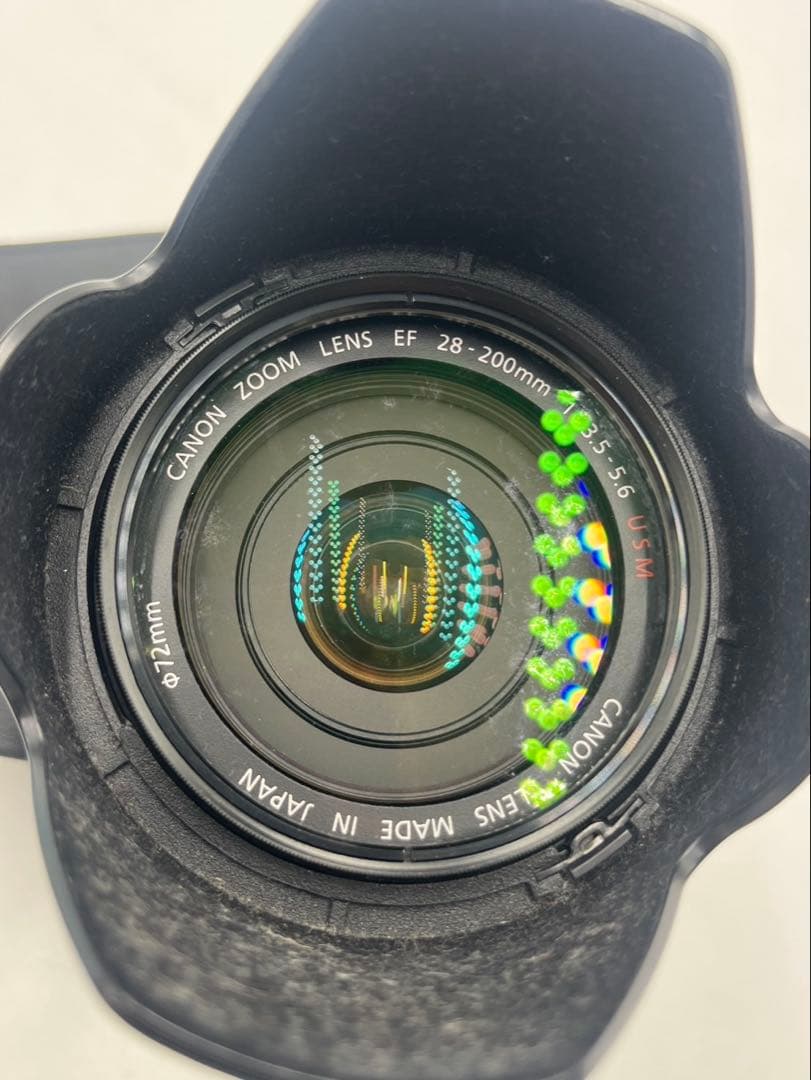Canon EOS7 フィルムカメラ 28-200mm レンズ付