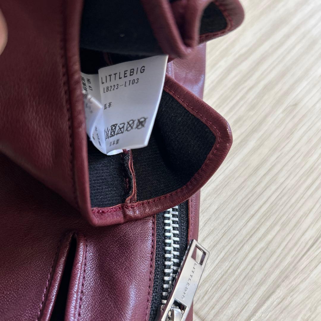 LITTLEBIG リトルビッグ 馬皮レザーグローブ ホース