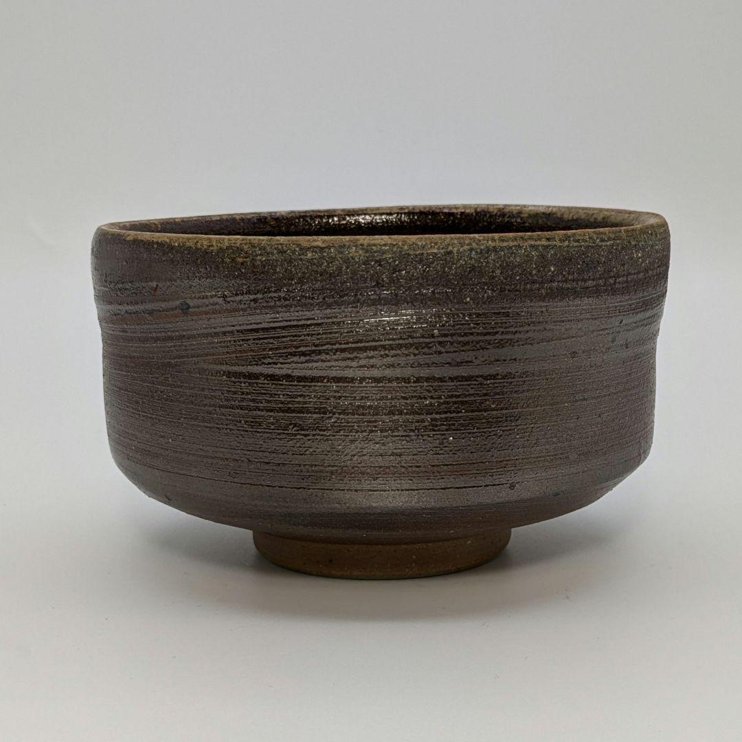 岡山県重要無形文化財 山本出 備前焼 茶盌 合箱 抹茶碗 抹茶茶碗