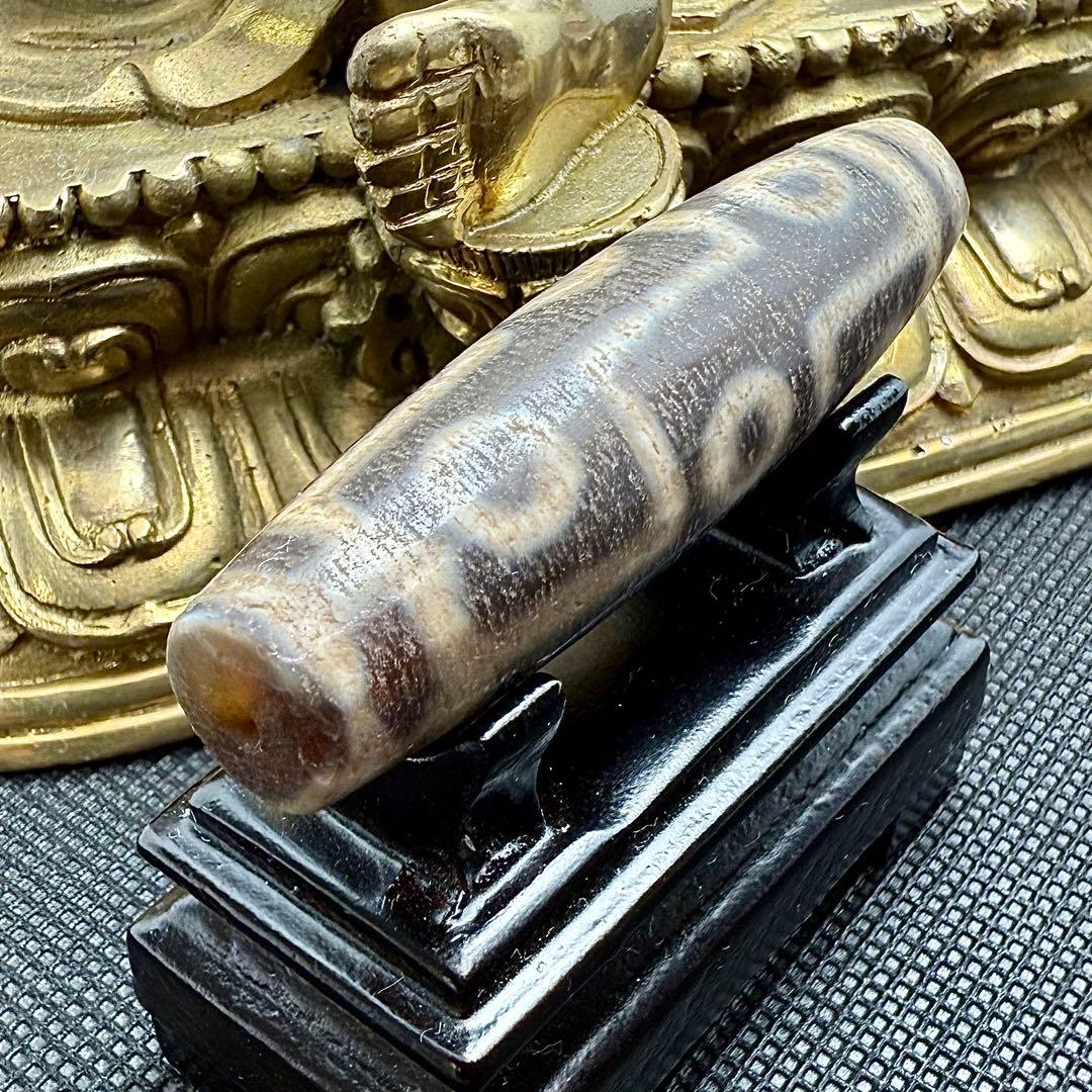 九眼天珠 原石 1855 老礦天珠 ジービーズ 呪物 護符 お守り - メルカリ