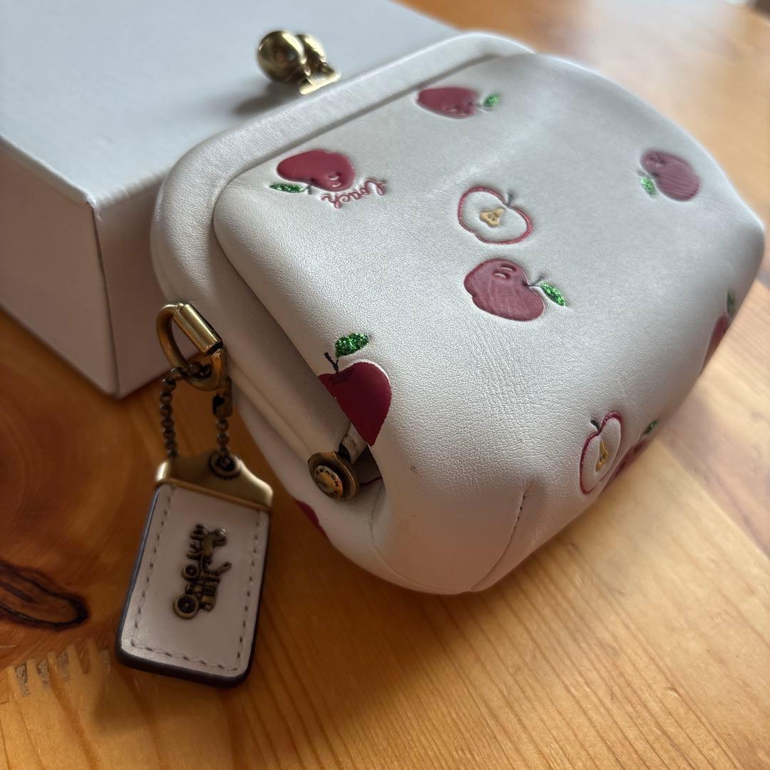 コーチ　リンゴプリント ケース