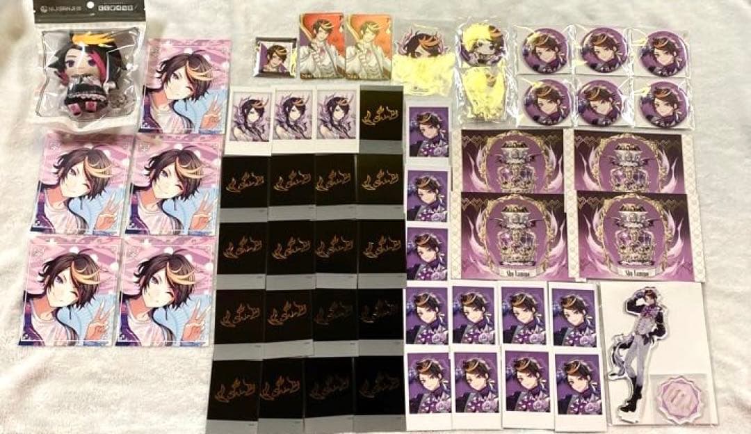 匿名配送】にじさんじEN ステッカー にじぱぺっと Luxiem セット