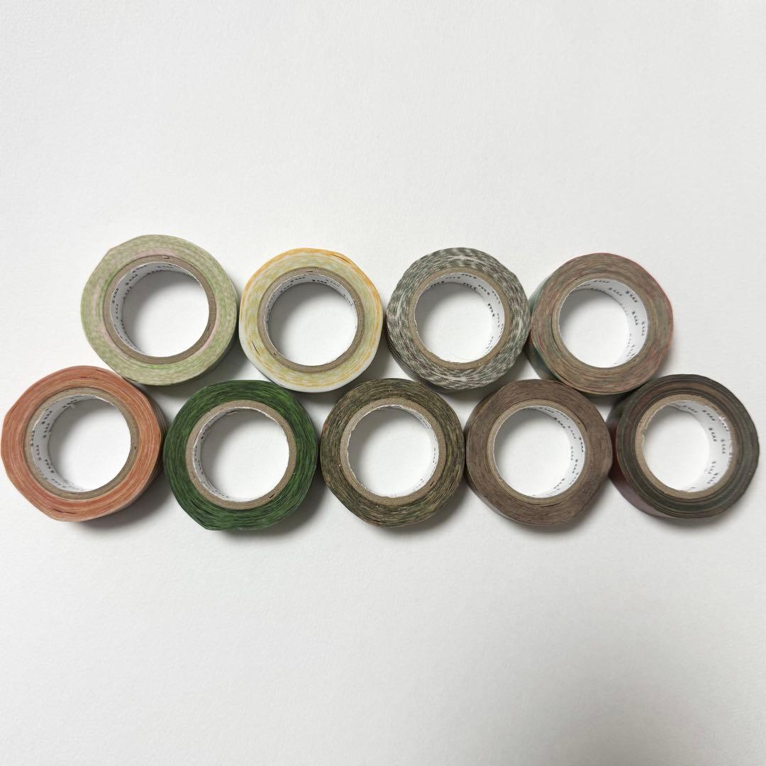 mt マスキングテープ casa 9種類 廃盤 レア マステ mt マスキング