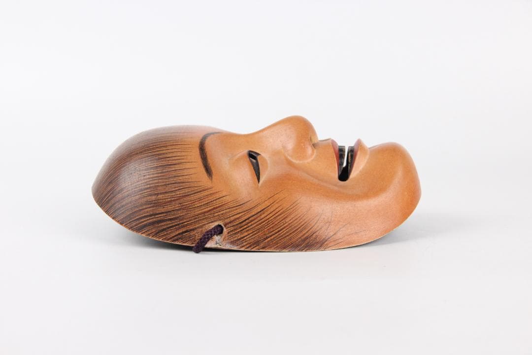 能面 猩々 能面袋付き 美品 美男 児嶋草 銘 あり EL11-10 - メルカリ