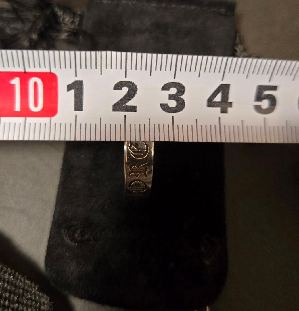 CHROME HEARTS スペーサーリング 6mm forever 15号