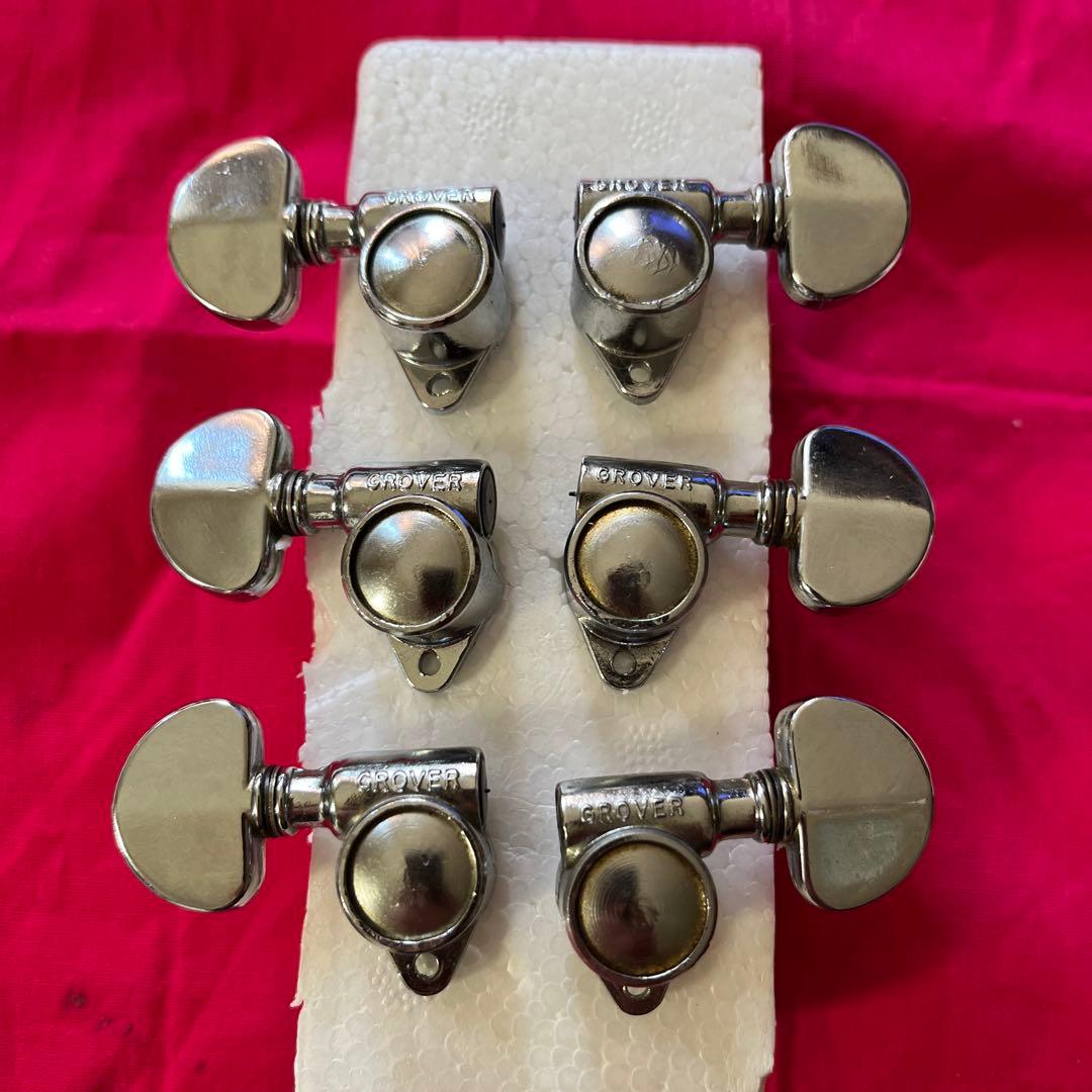 ヴィンテージ 70年代 MADE IN U.S.A. Grover 6連ペグ