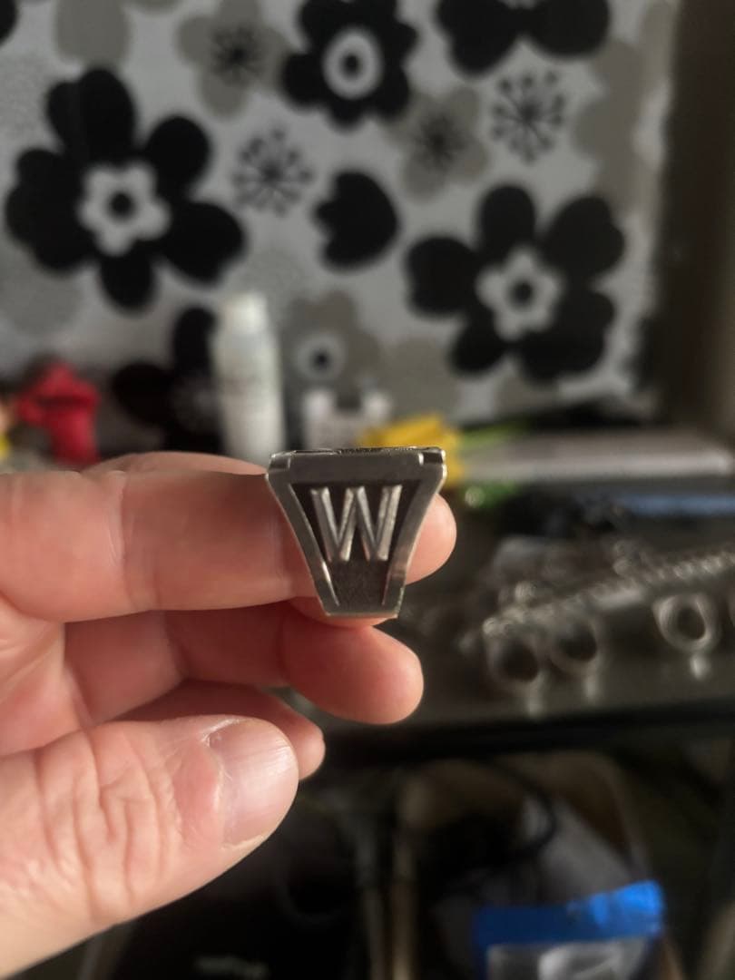 ウィアード　アイアンクロスリング18号　ラスト1