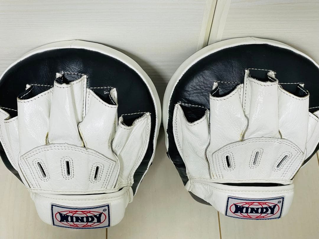 WINDY パンチングミット PP-10 白/黒