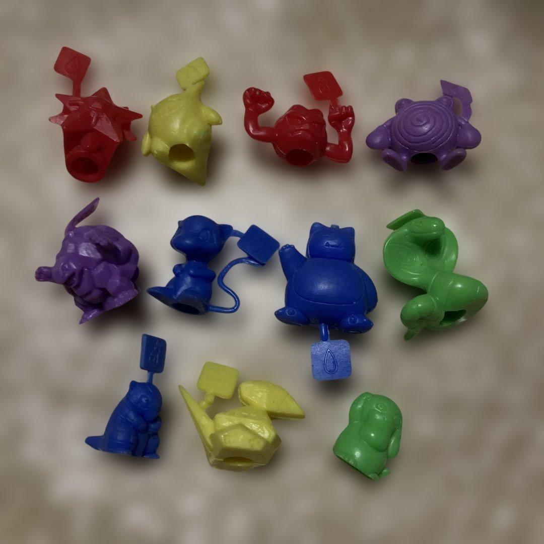 y*u様 ポケモンガチャ 塩ビ人形 消しゴムフィギュア フルコンプ 未切りあり