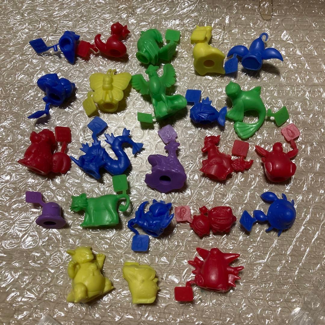 y*u様 ポケモンガチャ 塩ビ人形 消しゴムフィギュア フルコンプ 未切りあり