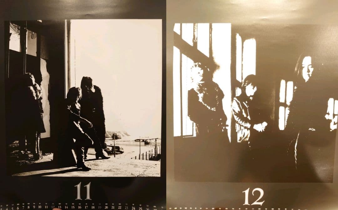 【超稀少】黒夢（清春、人時、臣）　1995　カレンダー