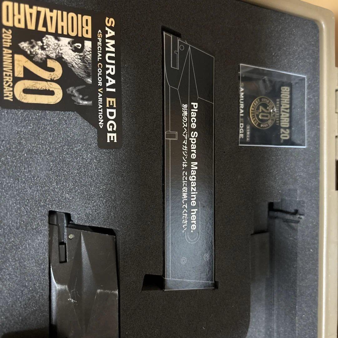 バイオハザード SAMURAI EDGE 20周年記念ガスブローバックモデルガン