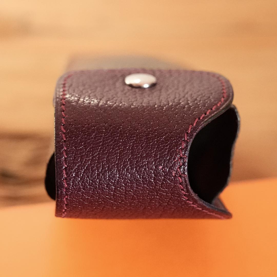 HERMES エルメス ペンケース ペンポーチ マルチケース ブラウン 筆入の