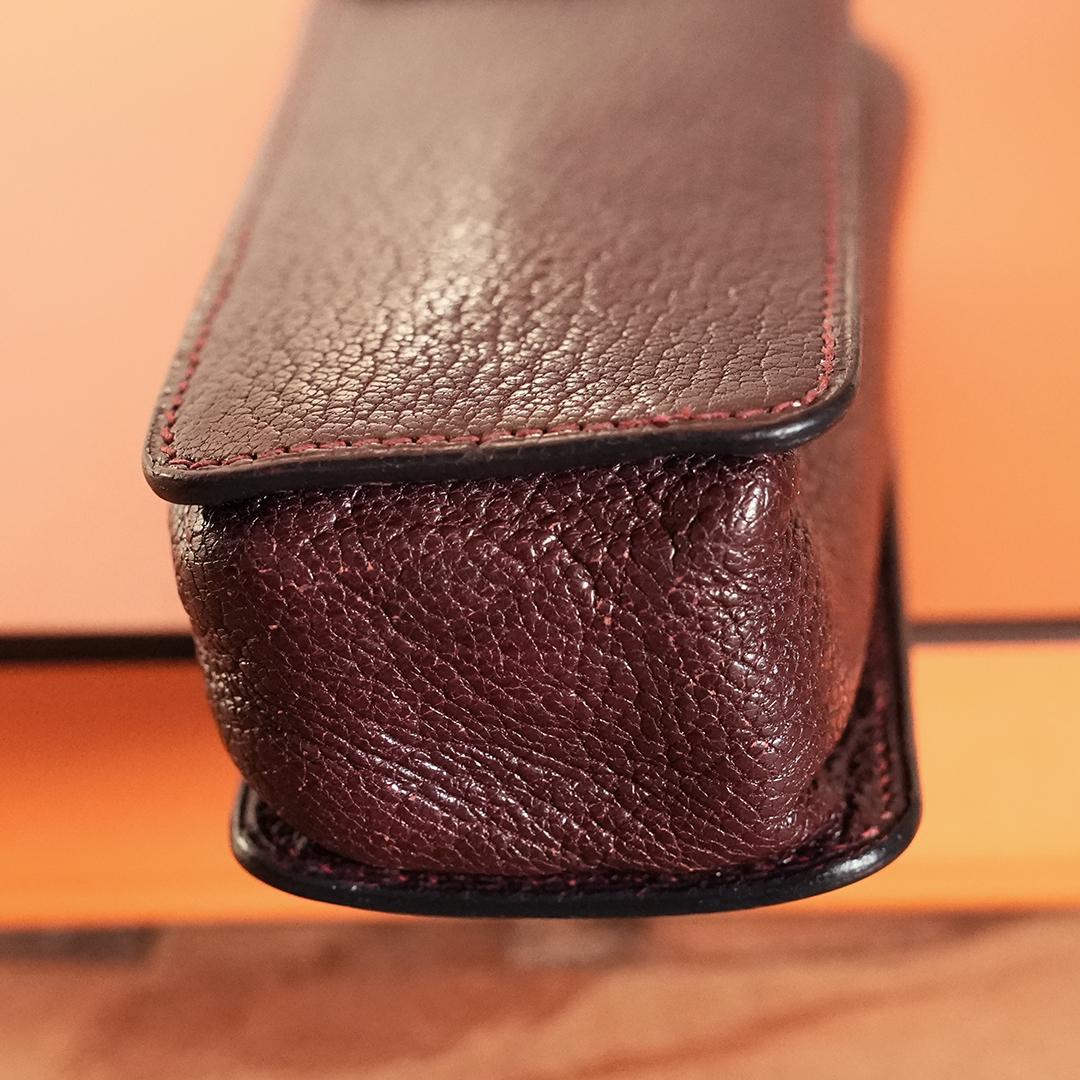 HERMES エルメス ペンケース ペンポーチ マルチケース ブラウン 筆入の