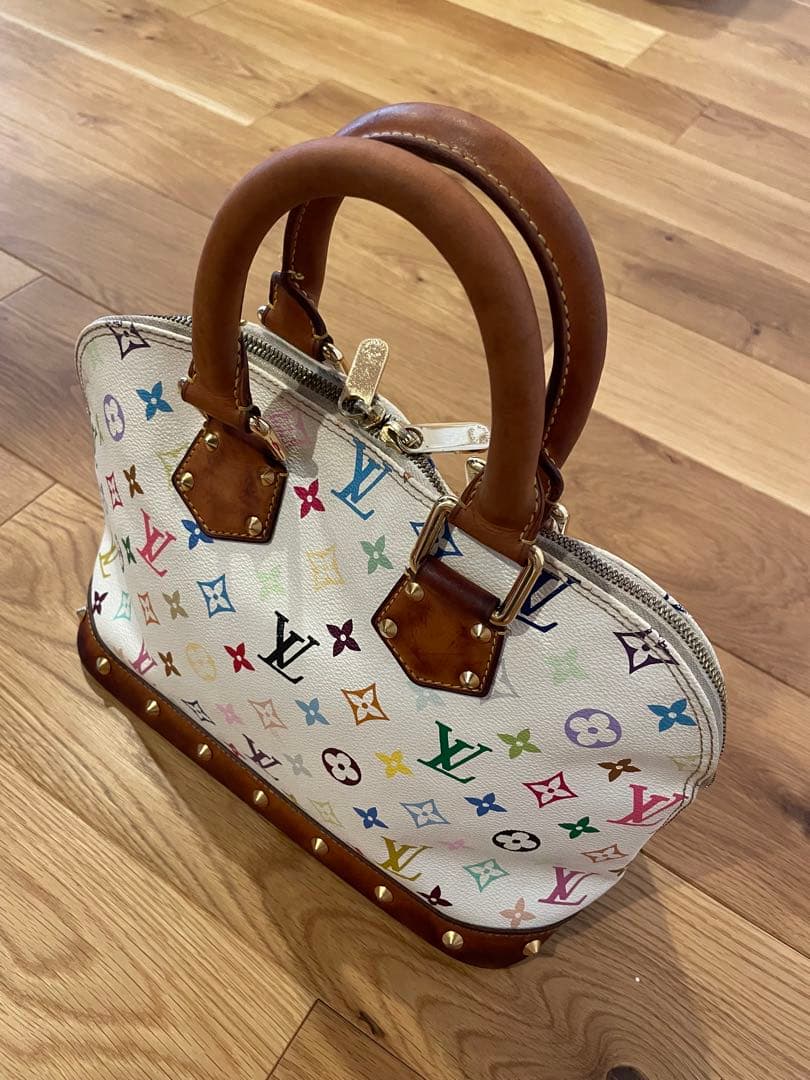 【正規品：美品】LOUIS VUITTON マルチカラー アルマ ハンドバッグ
