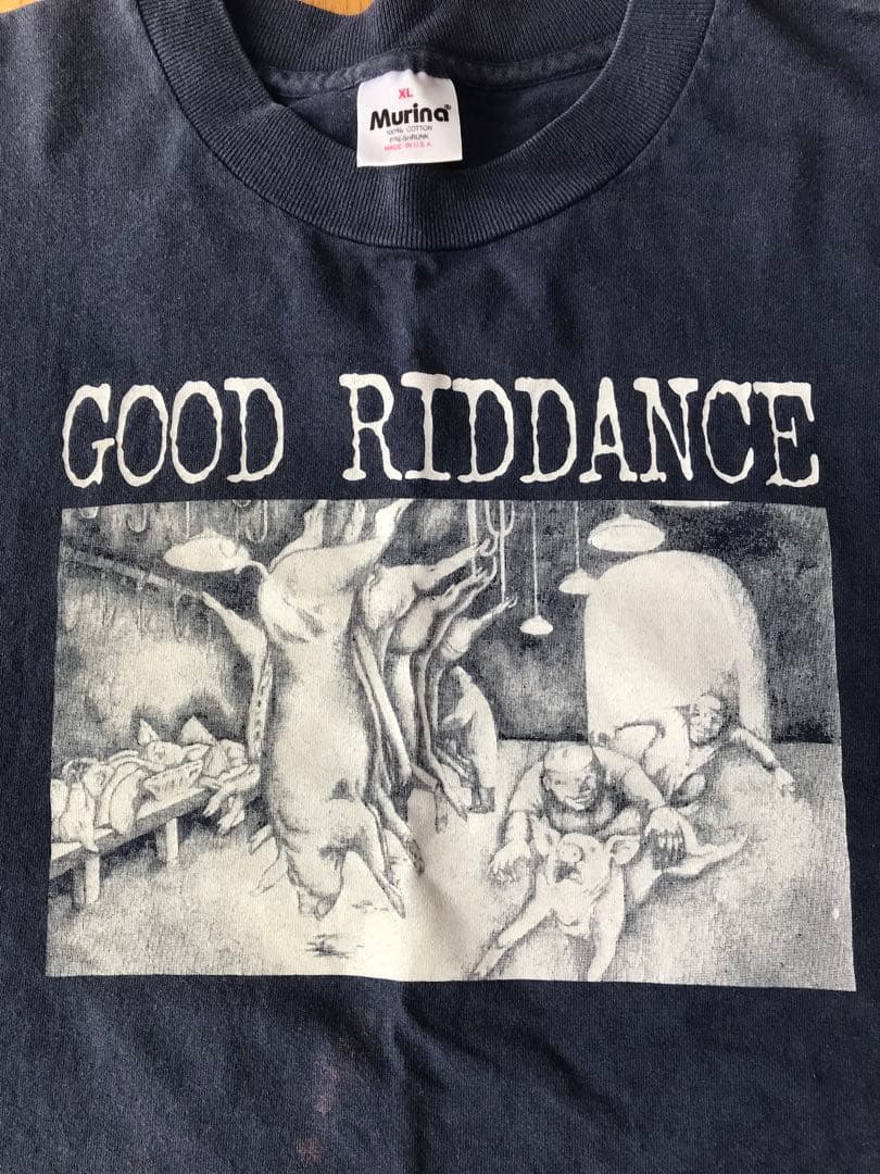GOOD RIDDANCE グッドリダンス バンド 90's ヴィンテージ T